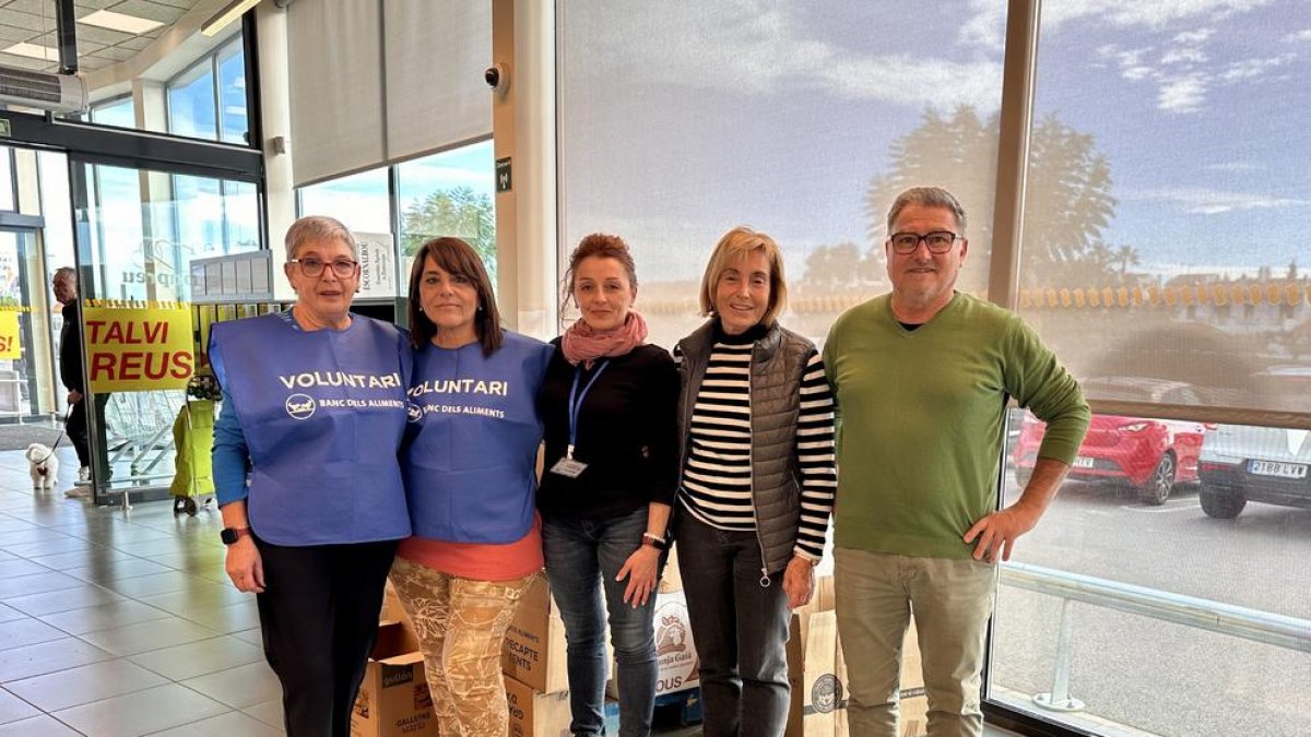 El Gran Recapte de Roda de Berà suma 6 tones d'aliments i productes bàsics