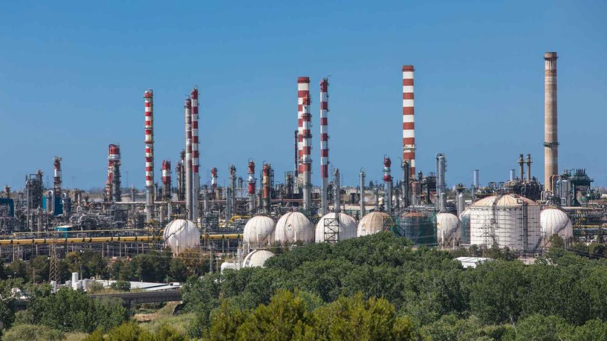 Empresa Repsol Química, situada en el Polígono Norte del Morell (Tarragonès)