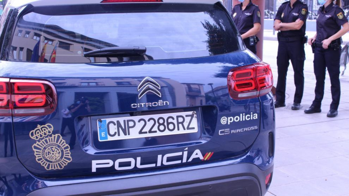 Imatge d'un cotxe de la Policia Nacional.