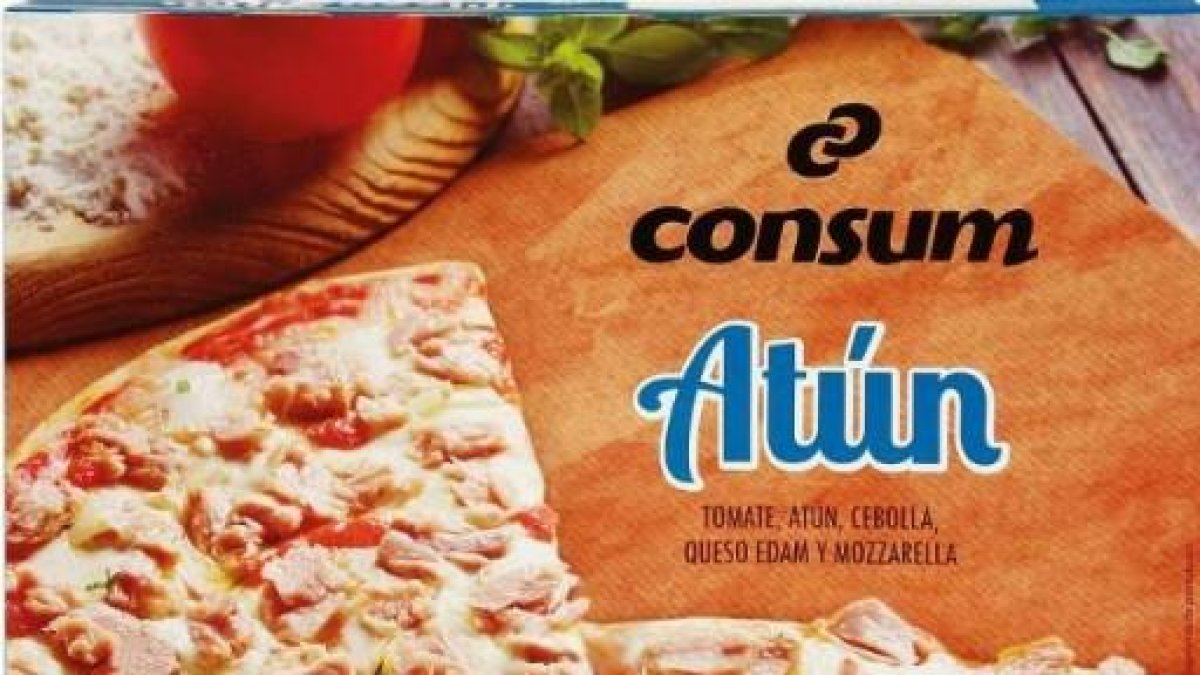 Alertan de la presencia de histamina en una variedad de pizza congelada de la marca Consum