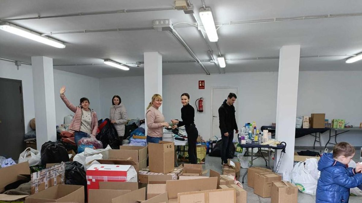 PortSolidari-PortTarragona última els detalls d'un nou enviament de material per a Ucraïna