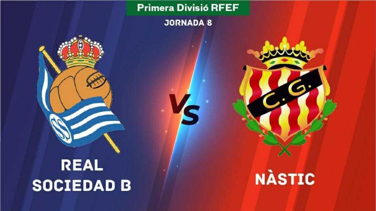 Segueix en directe el Real Sociedad B - Nàstic