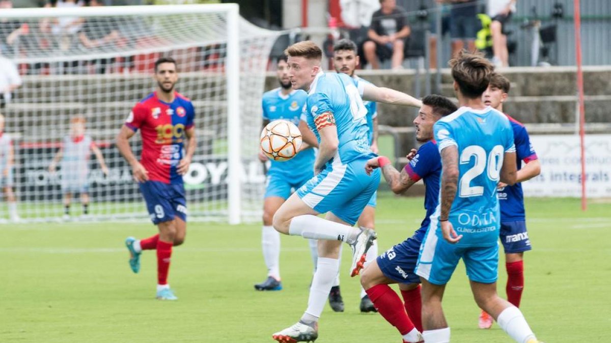 El Nàstic cau derrotat contra l'Olot i s'acomiada de la Copa Catalunya (1-0)