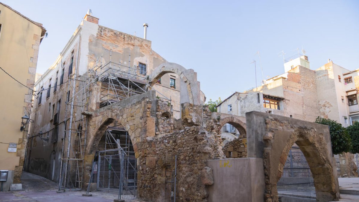 Patrimonio redacta un proyecto para consolidar los restos de Ca la Garsa