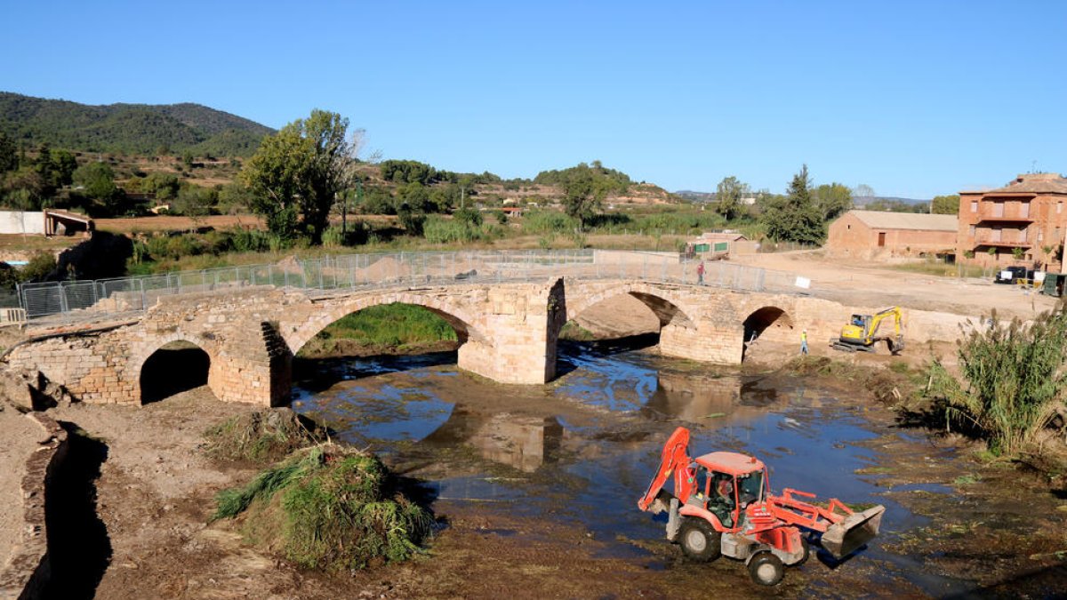 Tres años de la gran riada: De la devastación de la Conca de Barberà a la rehabilitación del Pont Vell de Montblanc