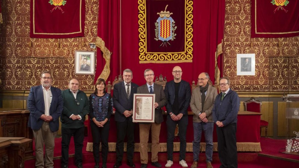 L'Ajuntament atorga el Premi Tarraco a la defensa del Patrimoni al Congrés Tarraco Biennal