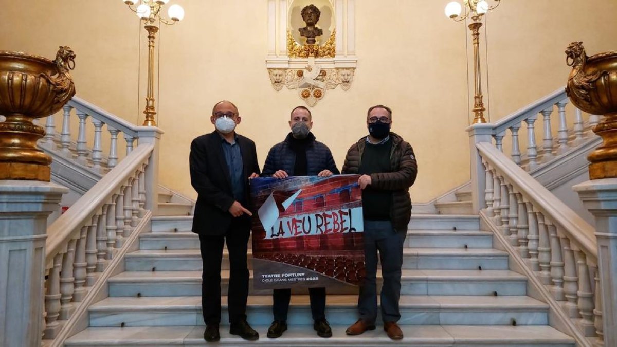 El Teatre Fortuny té a punt una nova edició del Cicle Grans Mestres amb el lema 'La veu rebel'