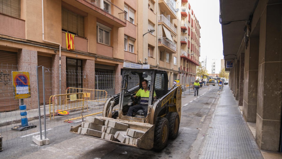 Comencen les obres de reforma dels carrers Joan Ramis, Tetuan i Canal, al Carrilet