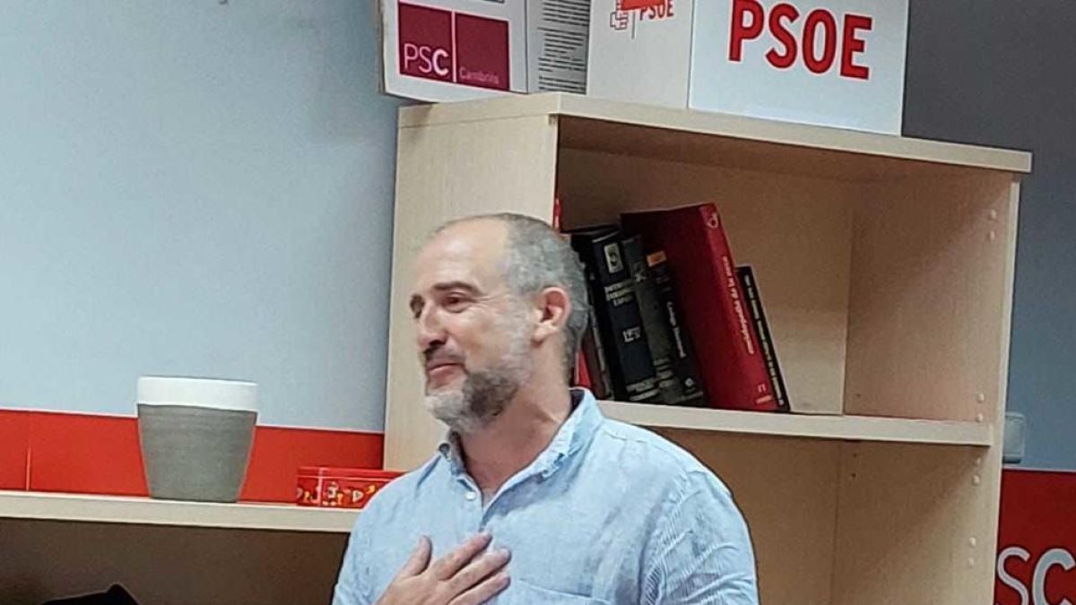 Alfredo Clúa, escollit candidat del PSC a l'alcaldia de Cambrils
