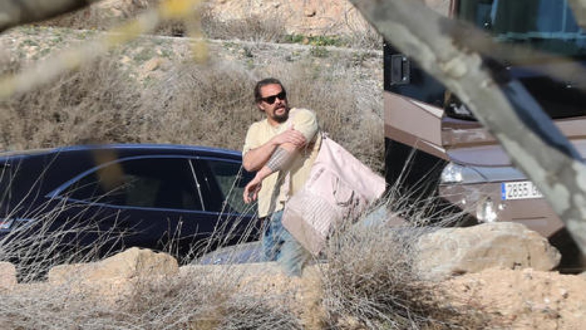 El actor que encarna a Khal Drogo en 'Juego de Tronos' rueda un programa en la Noguera