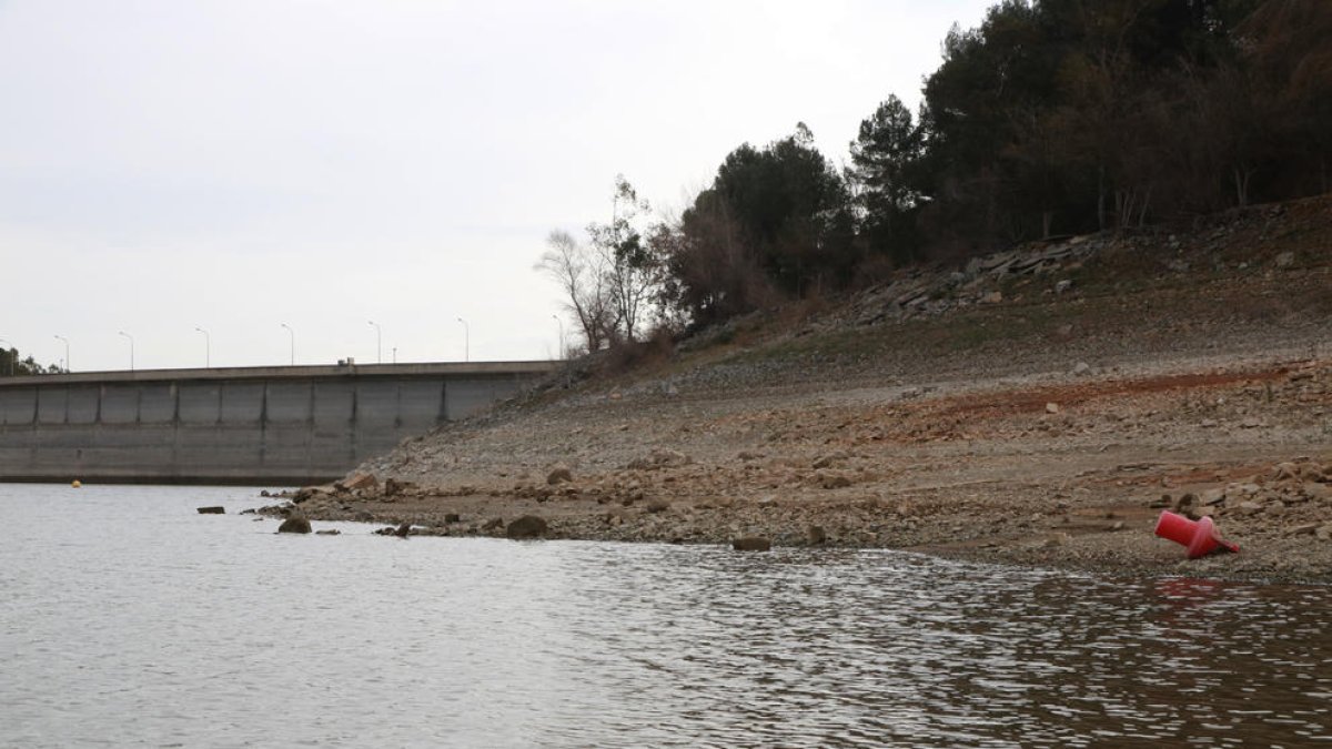 Las reservas de agua en Cataluña caen por debajo del 60%
