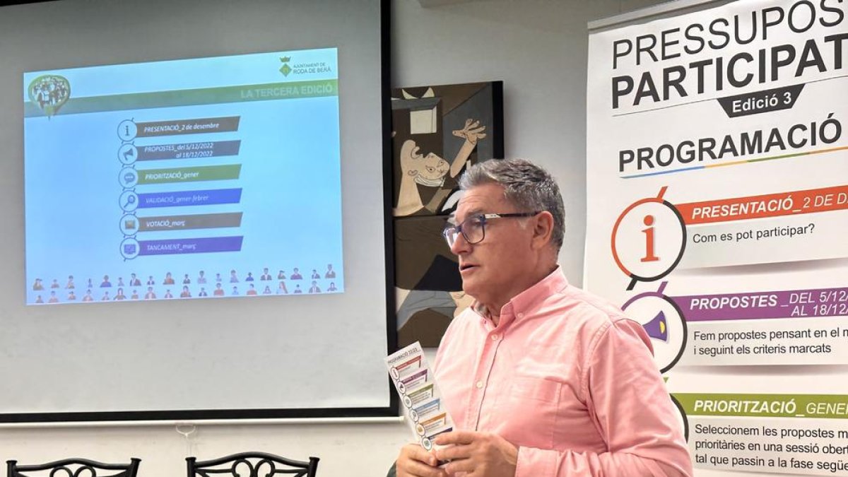 Roda inicia la tercera fase de los Presupuestos Participativos