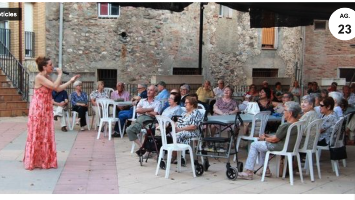Alforja recupera la Festa dels Avis i ret homenatge als més grans de 80 anys