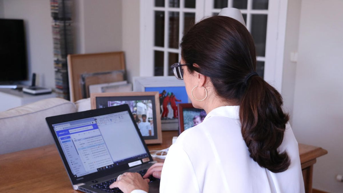 El teletreball es duplica després de dos anys de pandèmia