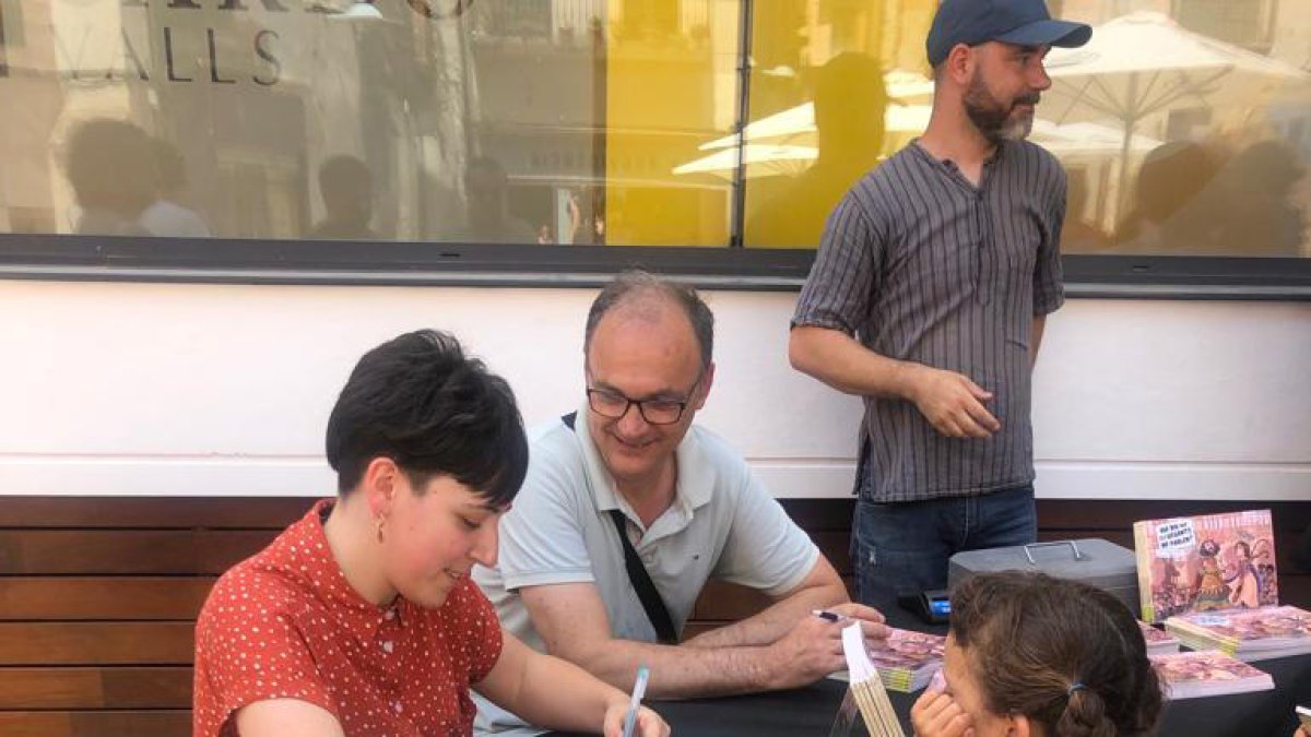 Dos gegants amb ganes de xerrar