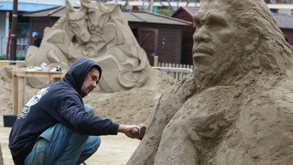 El Belén|Pesebre de Arena del Pinar rinde homenaje a la historia del arte