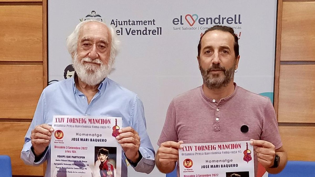 Coma-ruga acogerá el 24.º Torneo Eduard Manchón el 3 de septiembre