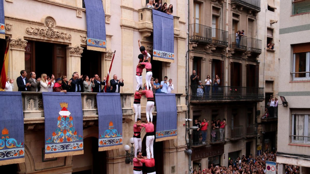 La Diada castellera de Santa Úrsula de Valls se grabará por primera vez en 360 grados y en 3D de alta resolución