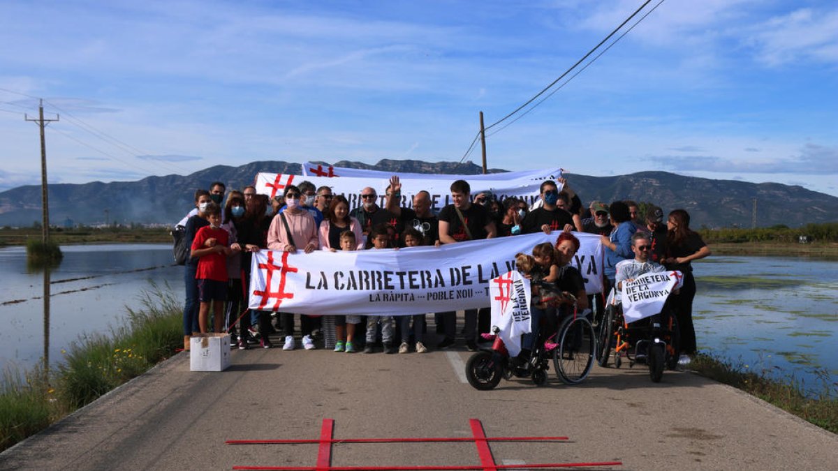 Convocan otro corte|trozo de la carretera de Pueblo Nuevo este domingo