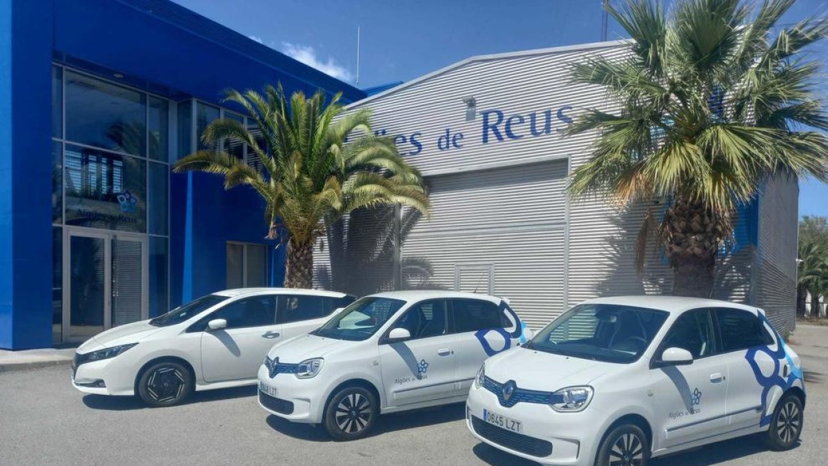 Aigües de Reus incorpora tres nous vehicles nous elèctrics