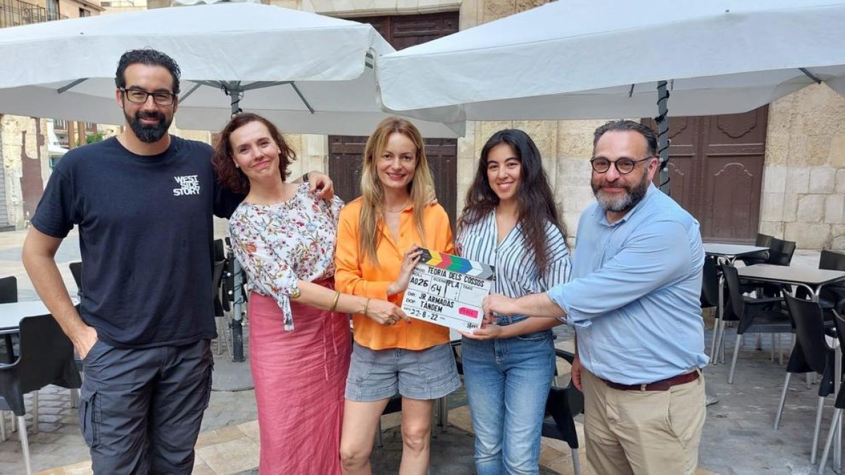 'Teoría de los cuerpos' un filme impregnado de Gabriel Ferrater rueda diversas de sus escenas en Reus