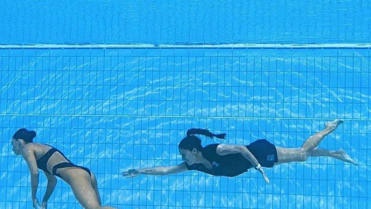 La vallenca Andrea Fuentes salva una nedadora al Mundial de Budapest