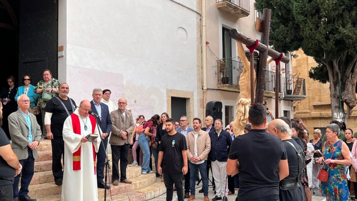 La Canonja finança la restauració del Sant Crist de la Trinitat