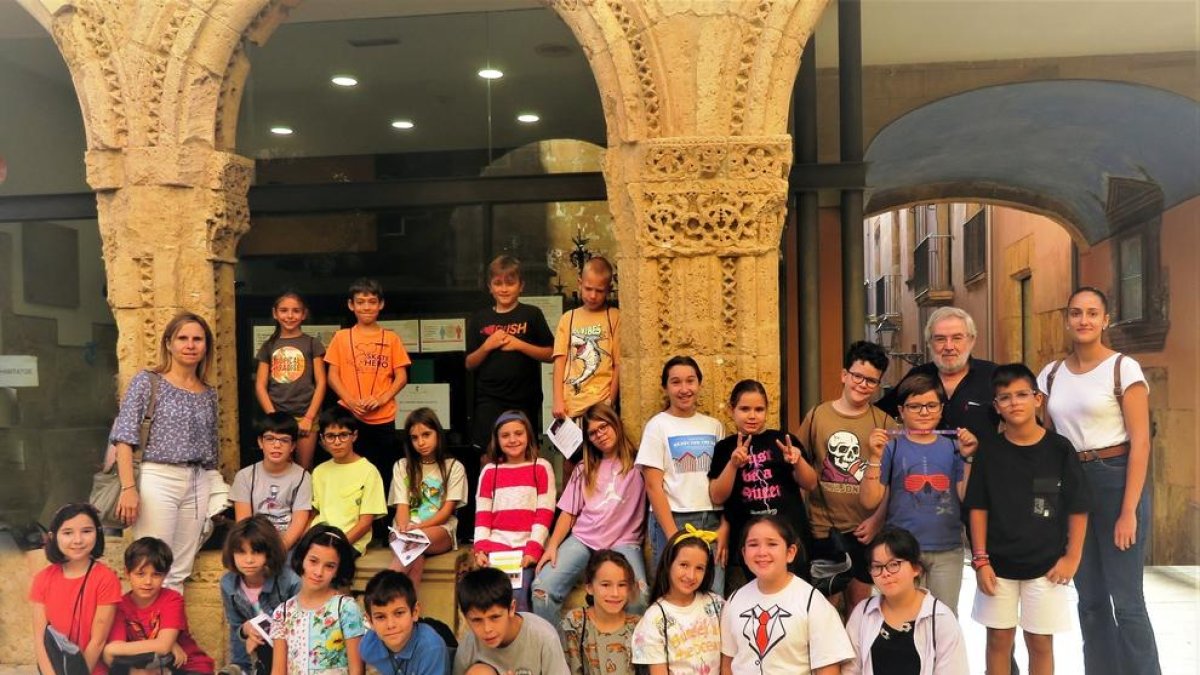 Visita de escolares de Lestonnac al Consejo Comarcal del Tarragonès