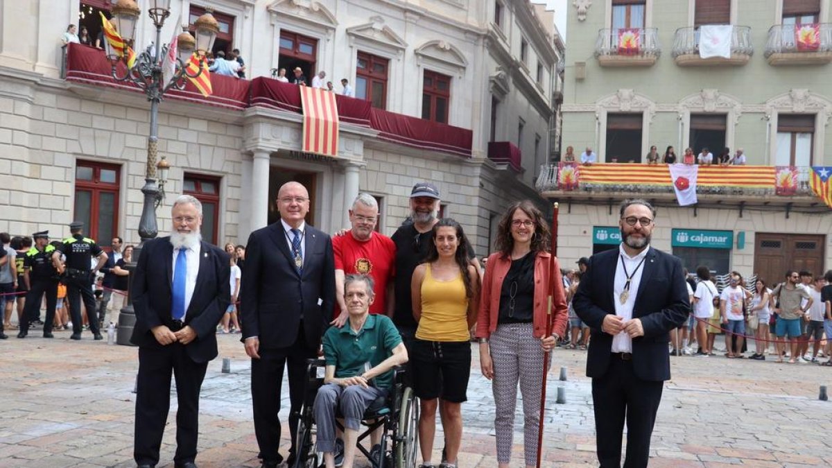 La consellera Tània Verge encén la segona Tronada extraordinària de la Festa Major de Sant Pere 2022