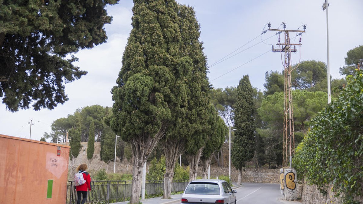 Empiezan las obras en Tarragona para retirar la torre eléctrica del paseo Torroja