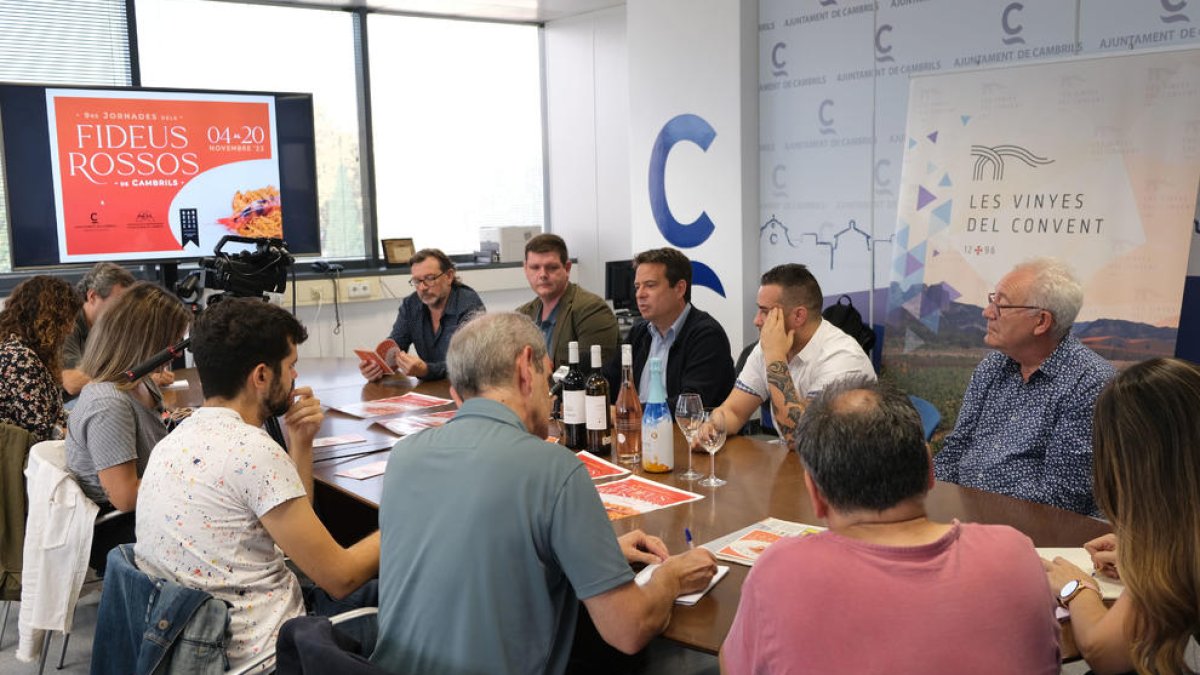 Les 9es Jornades dels Fideus Rossos tanquen el calendari gastronòmic de Cambrils