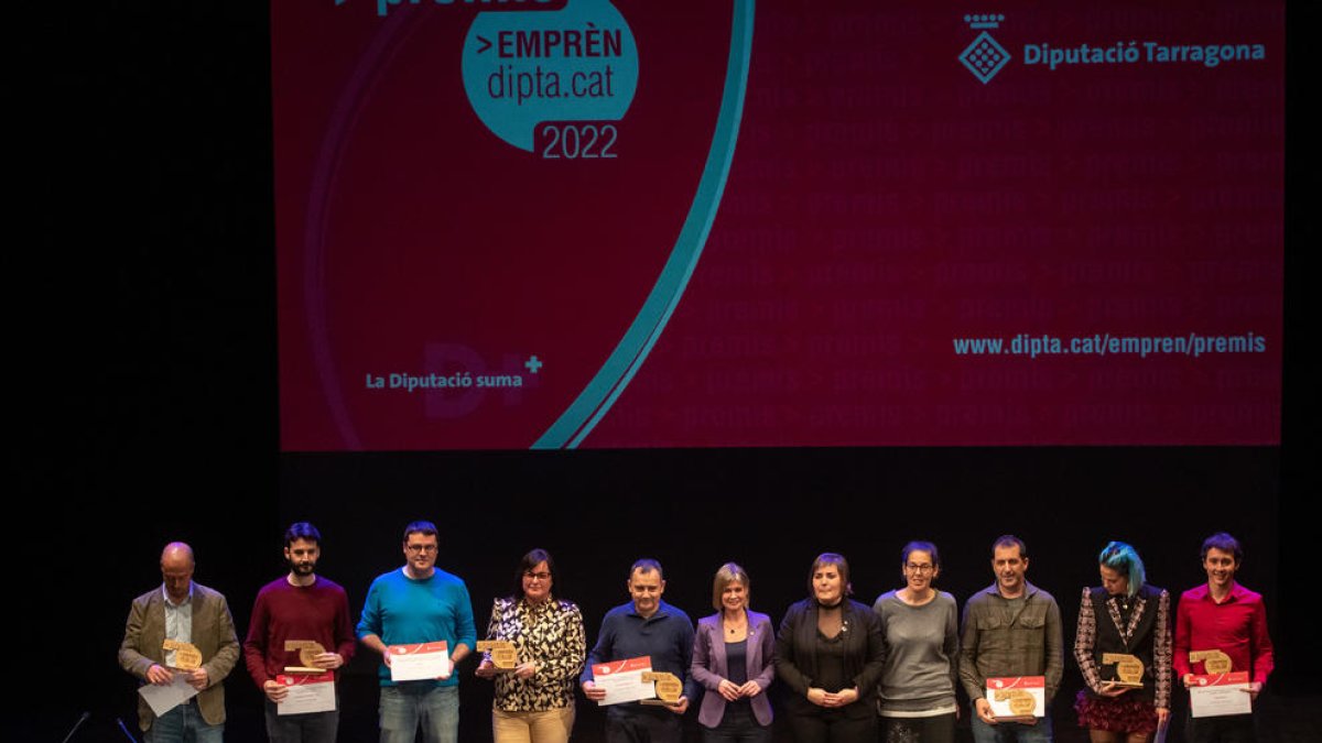 La Diputació de Tarragona reconoce proyectos empresariales del territorio