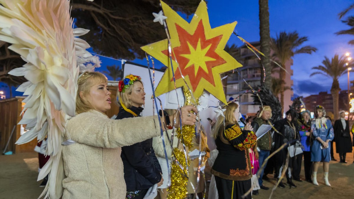 La comunitat ucraïnesa fa un cant a la vida