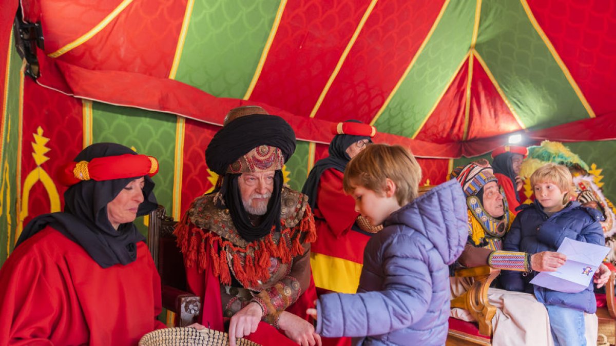 El campament dels patges reials estarà obert fins demà a La Palma