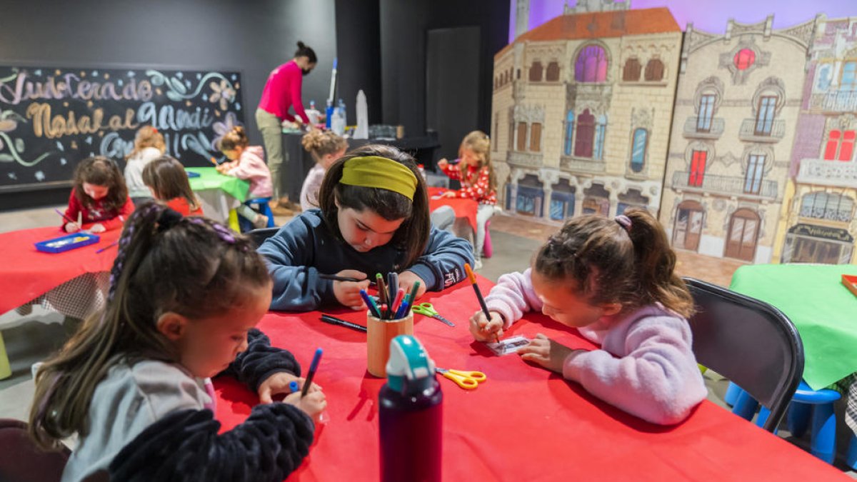Talleres infantiles en el Gaudí Centre por Navidad