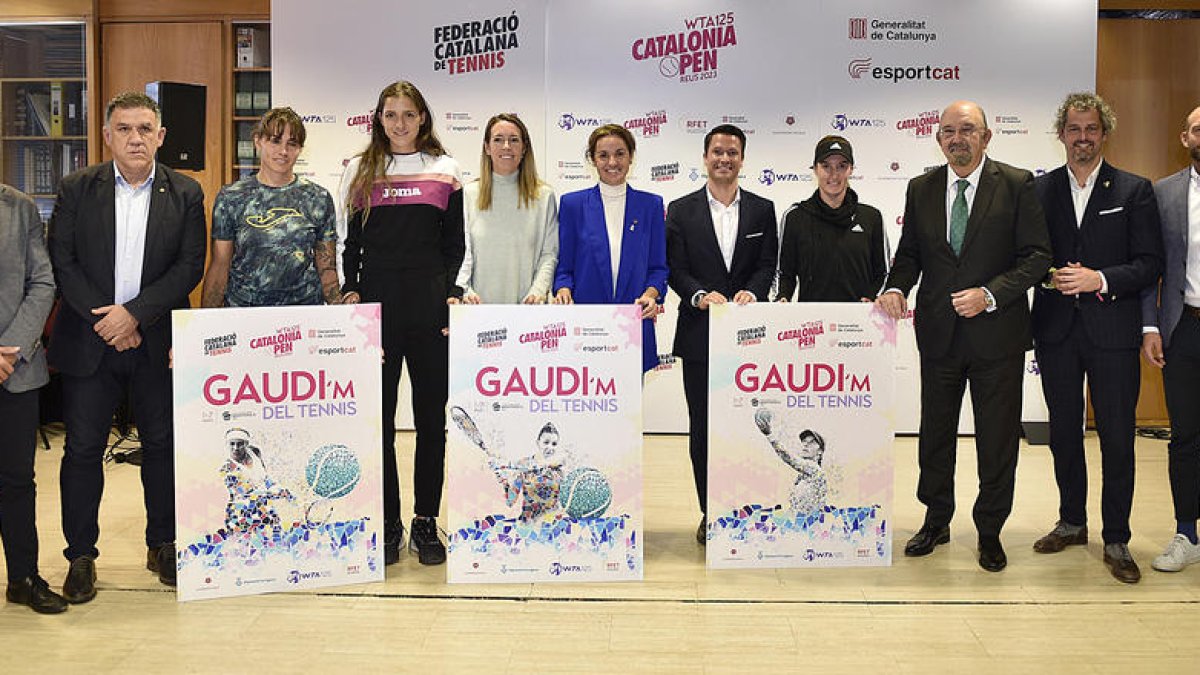 La Federación Catalana de Tennis y Esportcat presetan la 1.ª edición del Catalonia Open WTA 125 - Trofeo Internacional Reus Costa Daurada
