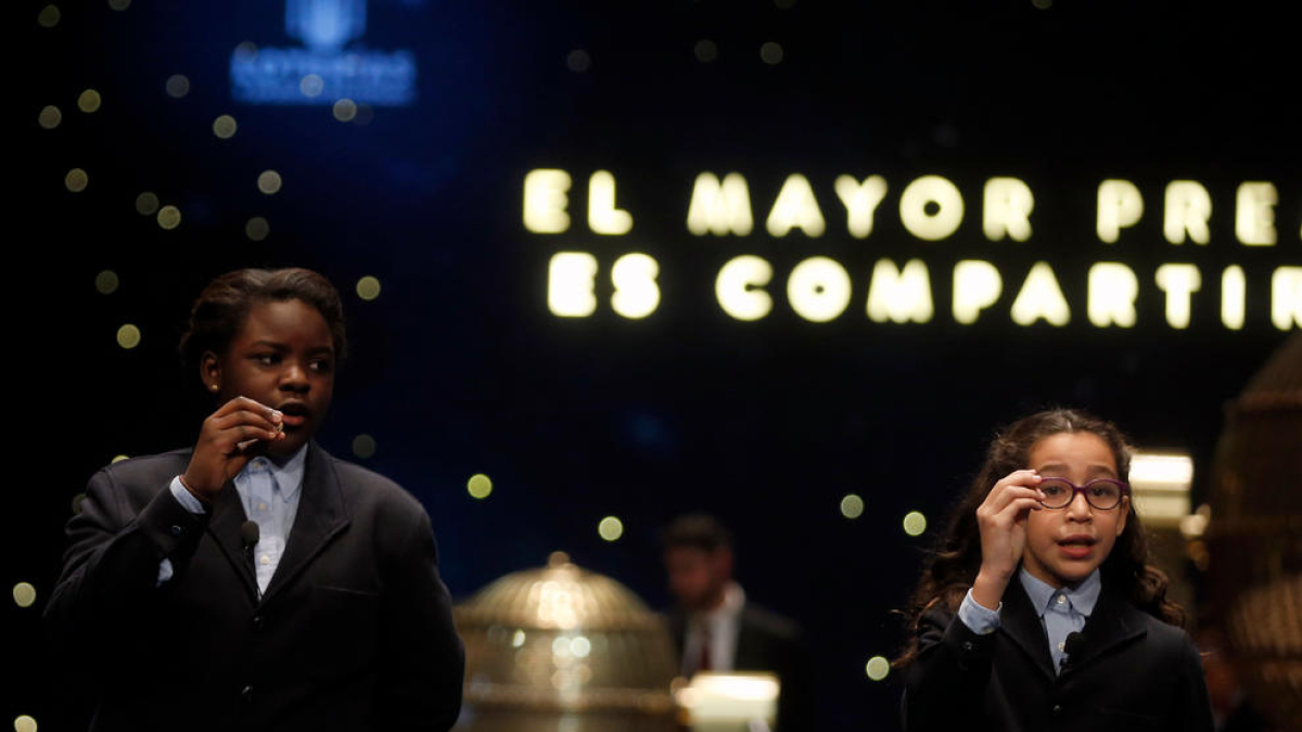 La rifa de Nadal repartirà 2.520 milions en premis aquest dijous