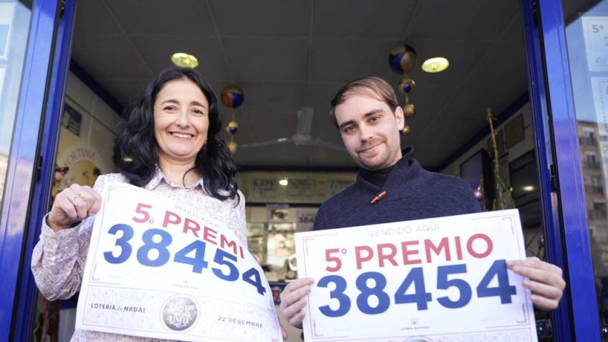El sorteo de navidad reparte 7.200.000 € en Tarragona