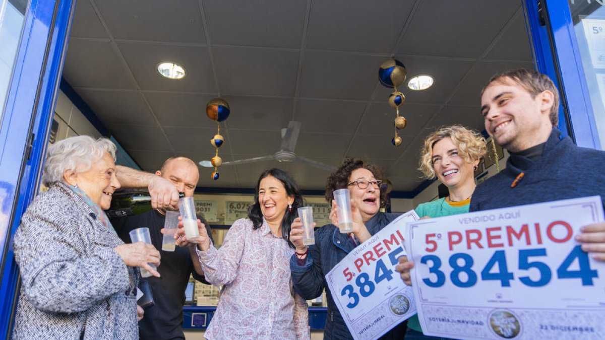 De SPiSP a l'Hospitalet de l'Infant, passant per Bonavista, els premiats de la Loteria de Nadal