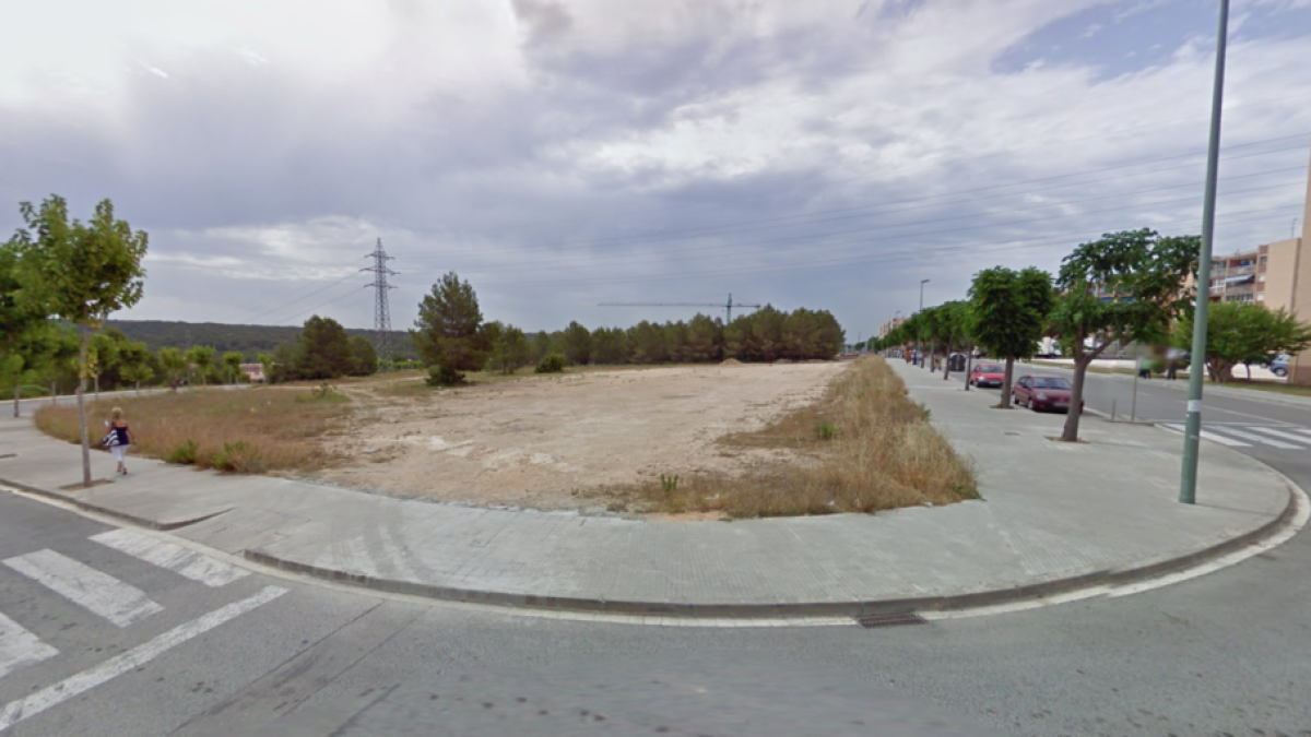 Imatge d'una zona del barri Sant Salvador.