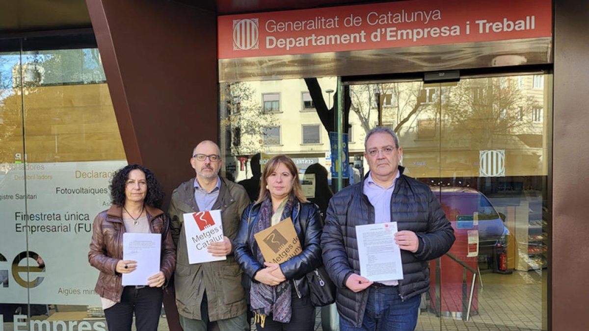 Metges de Catalunya registra la vaga en veure «totalment insuficients» les mesures presentades durant la negociació