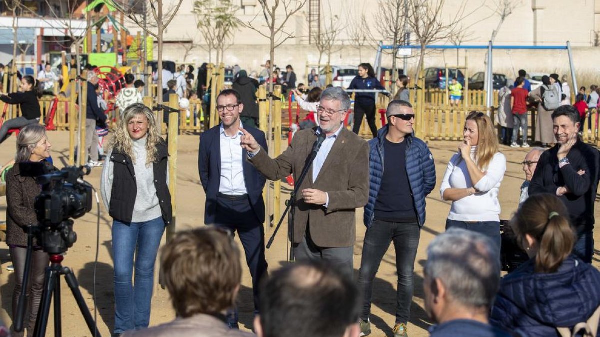Inauguren l'espai lúdic i esportiu de Sant Salvador