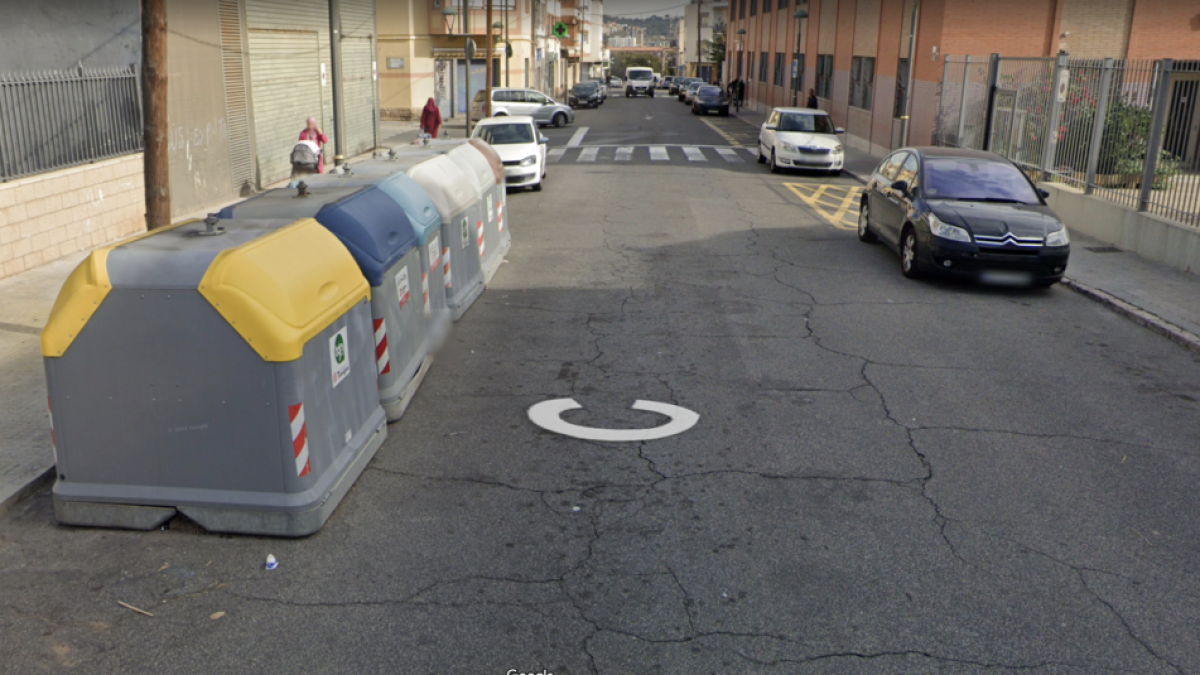 Cremen tres contenidors durant la nit de Nadal a Tarragona