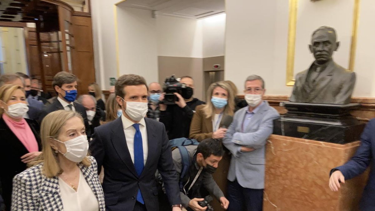 Casado s'acomiada del Congrés dels Diputats