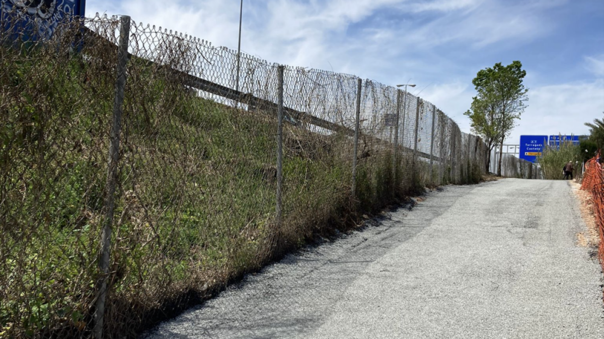 L'Ajuntament de Tarragona asfalta el camí que uneix el carrer Rovira i Virgili i Tarragona 2