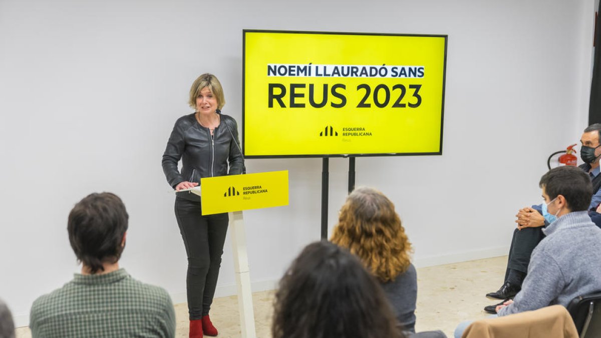 Noemí Llauradó, alcaldable de ERC en las municipales del 2023 en Reus
