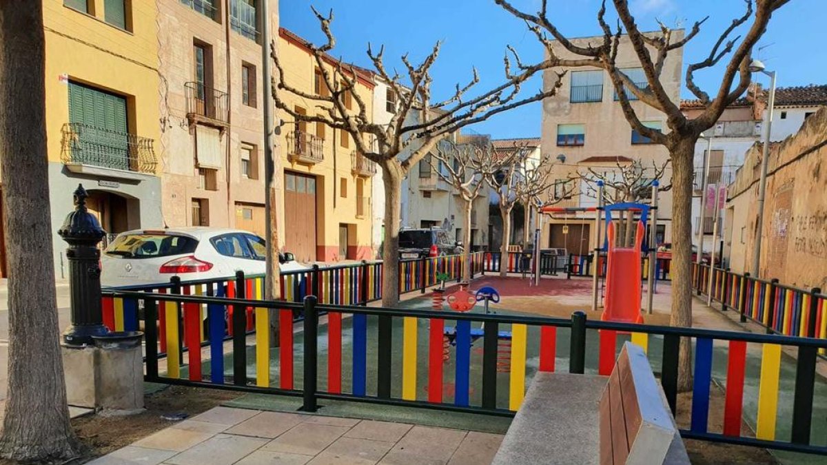 Sarral estrena una nova àrea de lleure a la urbanització El Solà