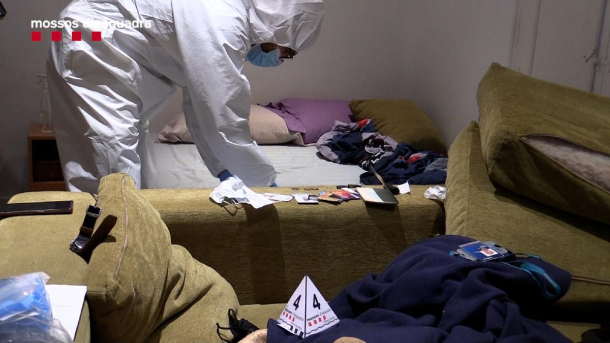 El sospechoso de la violación en Igualada fue grabado siguiendo a la víctima