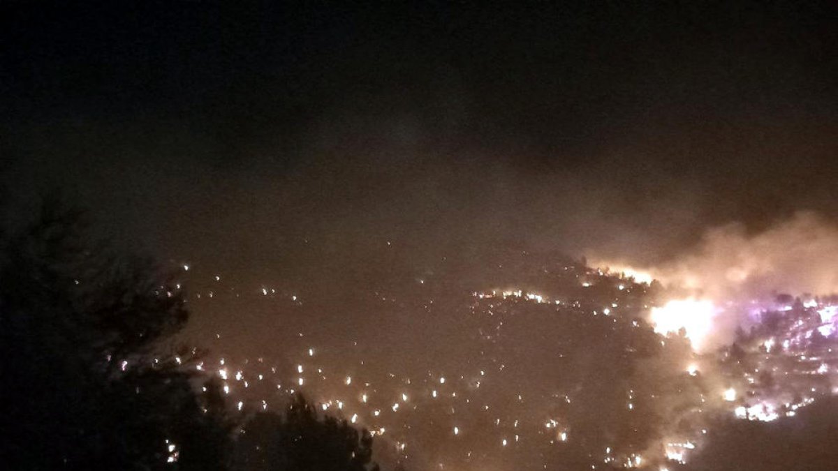 Un incendi forestal crema 30 hectàrees a Tortosa
