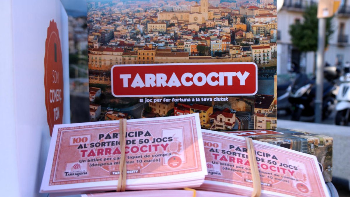 L'Ajuntament de Tarragona sortejarà 50 jocs per reactivar el comerç local